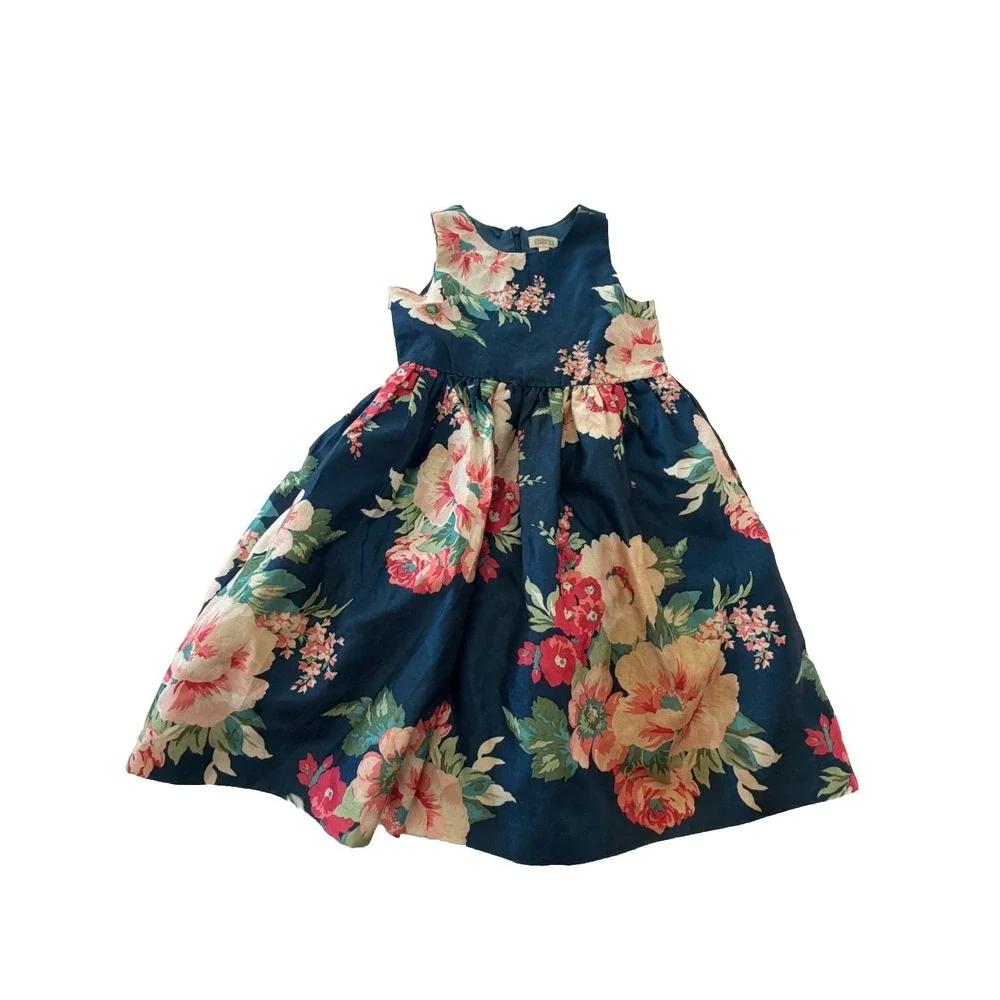 Gymboree Girl's Multicolor‎ Floral Dress Size 5